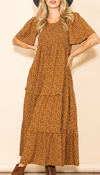 Something To Give Floral Dress