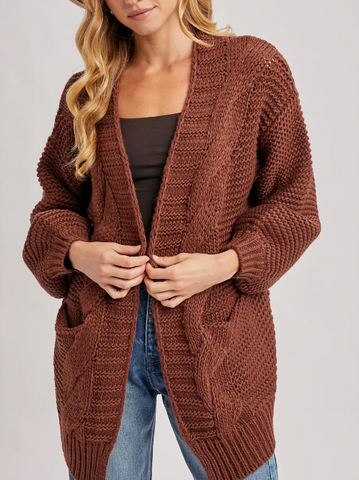 Fits true to size. Model is wearing a size Small. 