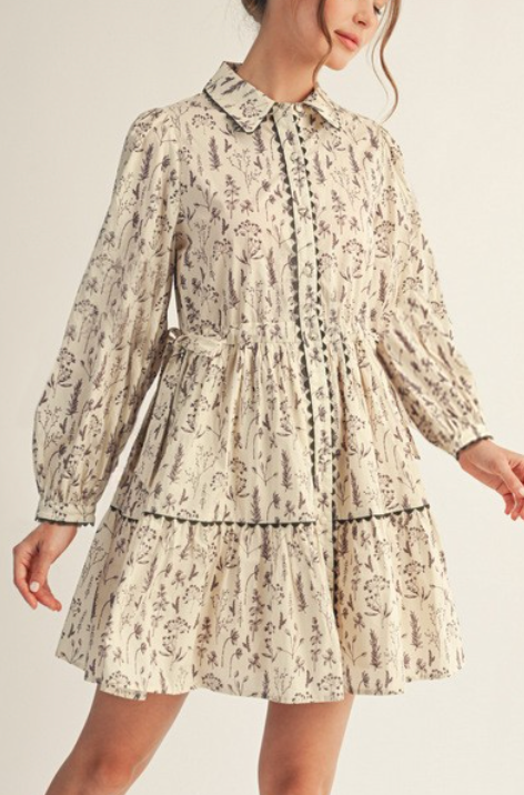 Naturally Beautiful Floral Dress
