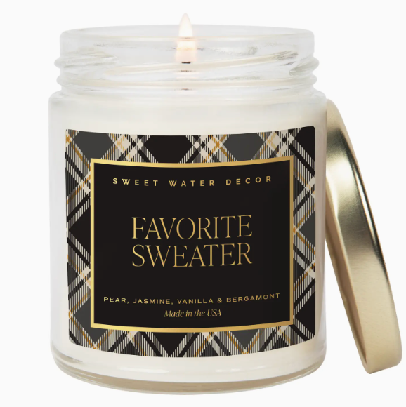 Favorite Sweater 9oz Candle