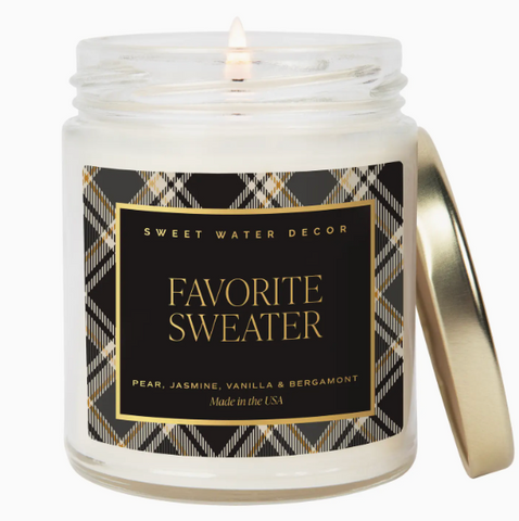 Favorite Sweater 9oz Candle