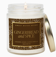 Gingerbread & Spice 9oz Candle