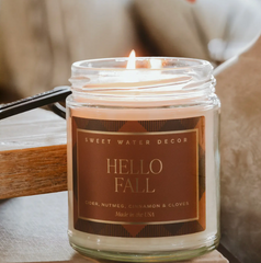 Hello Fall 9oz Candle