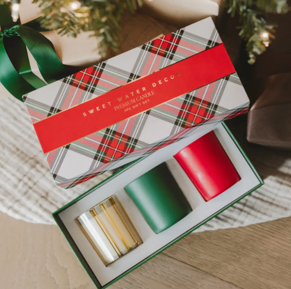 Christmas Candle Gift Box Set