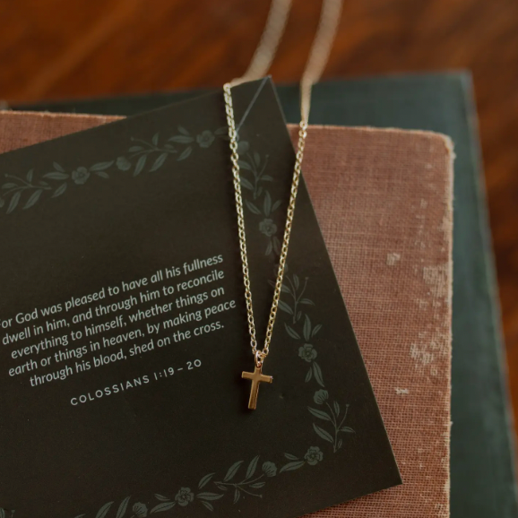 Cross Necklace (Gold)