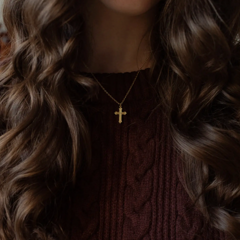 Ornate Cross Necklace