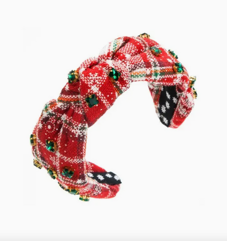 (PRE-ORDER) Christmas Plaid Headband