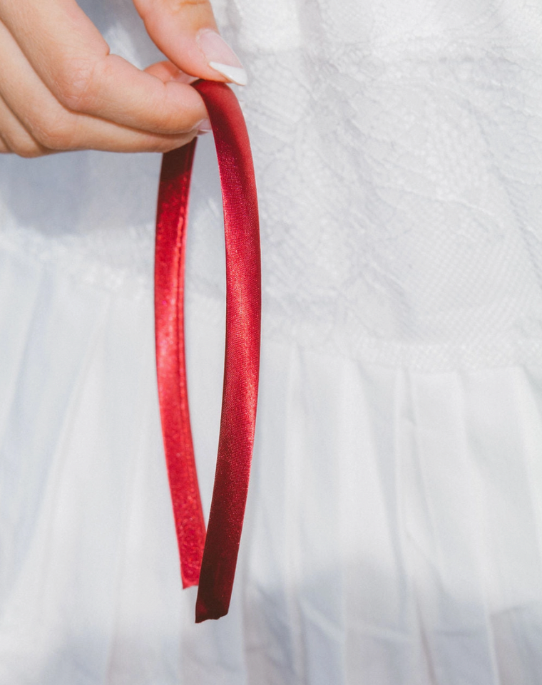 Ruby Red Headband