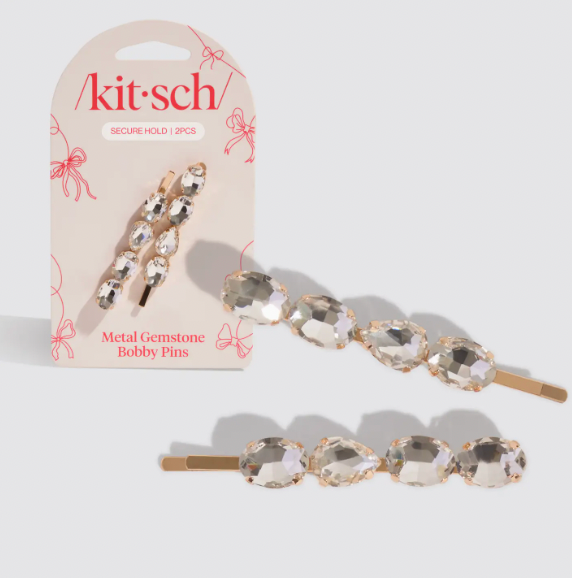 KITSCH Holiday Gemstone Pins