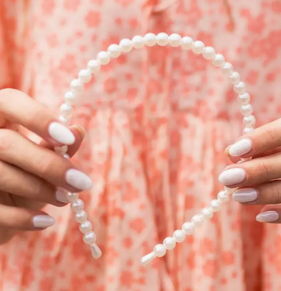 Simple Pearl Headband