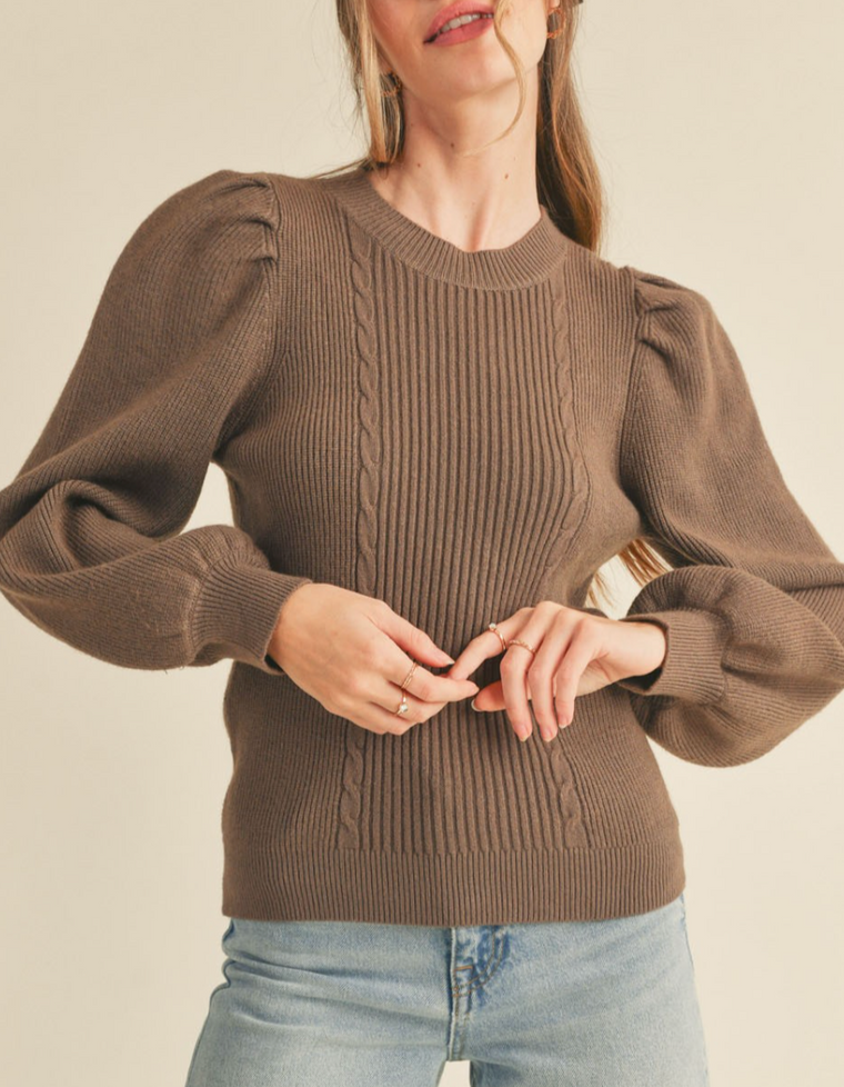 Signature Sweater (Cocoa)