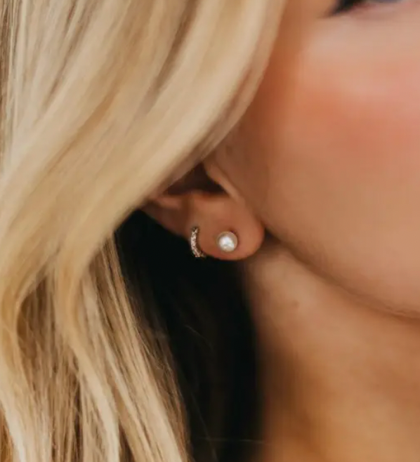 Perfection Pearl Stud Earrings