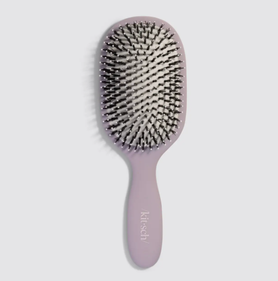 KITSCH Smooth & Polish Hair Brush (Soft Violet)