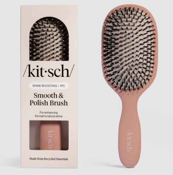 KITSCH Smooth & Polish Hair Brush (Terracotta)