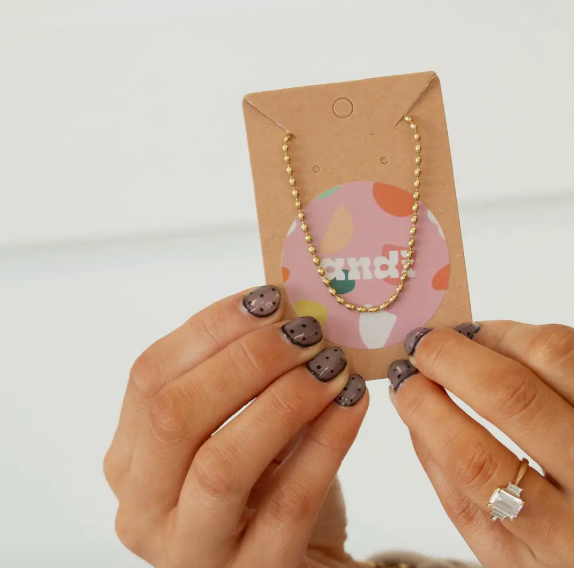 Oval Beaded Bracelet