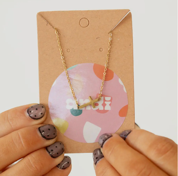 Simple Cross Necklace