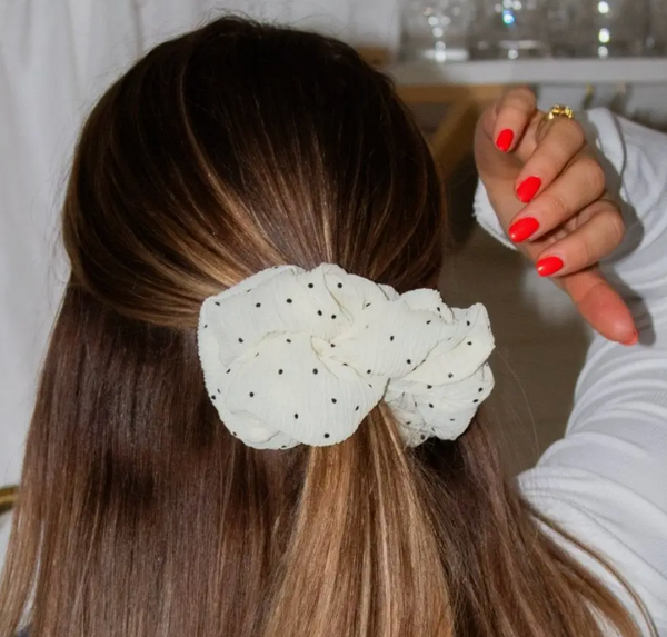 Spotted Scrunchie