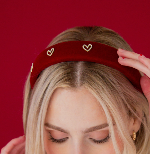 Scarlet Heart Headband