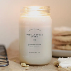 Vanilla Sugar Cookie 16oz Mason Jar Candle