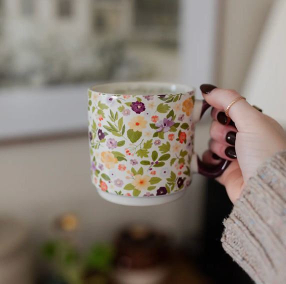 Today Matters Floral Mug