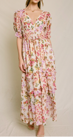 Spring Is In The Air Floral Dress