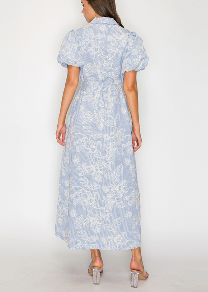 Bluebell Garden Stripe Dress