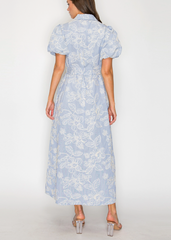 Bluebell Garden Stripe Dress