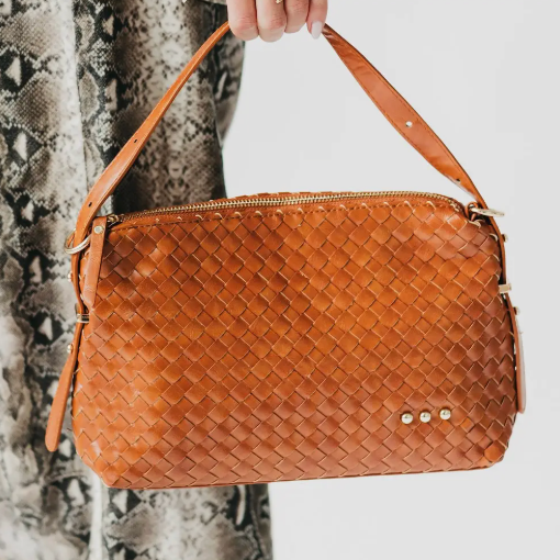 Hobo Woven Shoulder Bag