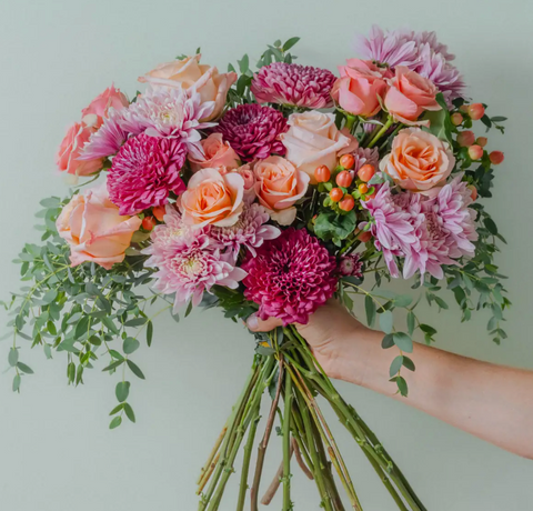 (PRE-ORDER) Easter Bouquet - Peachy Pink