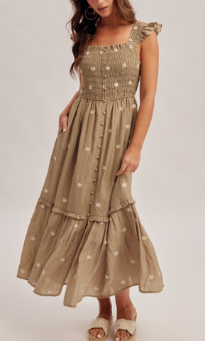 -80% RAYON 20% NYLON 
-LINING:100% COTTON .