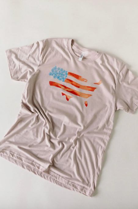 Floral USA - Blush