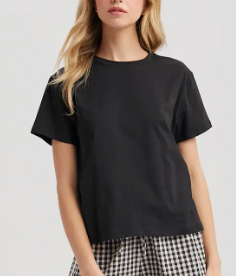 Take It Easy Basic Tee (Black)