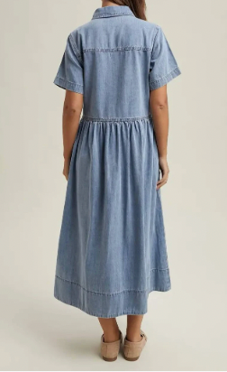 Sweet As Pie Denim Dress