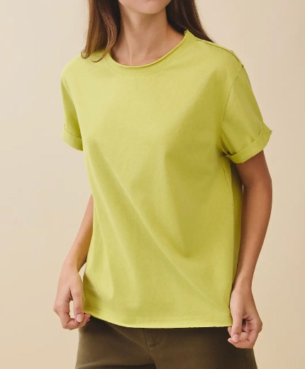 Easy Does It Basic Tee (Lime)