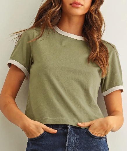 Forever Summer Basic Tee (Fig)