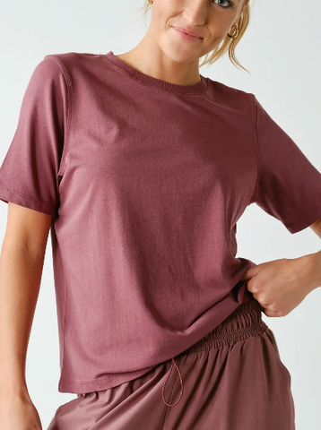 A tried and true classic. This simple tee is made with supima cotton tha...
