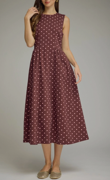 It's Giving The Notebook Dress (Burgundy)