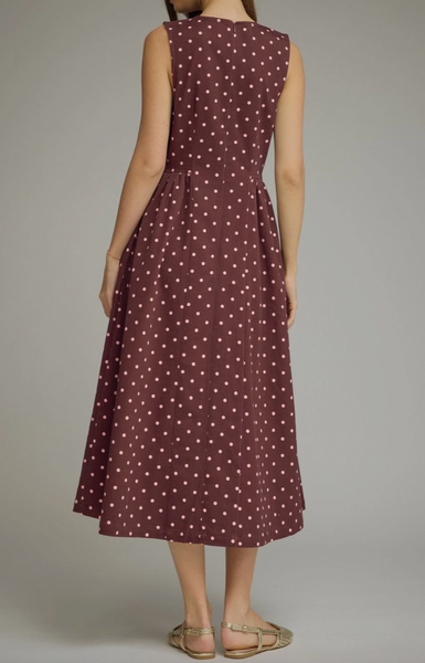 It's Giving The Notebook Dress (Burgundy)