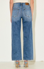 HIDDEN Medium Wash Classic Straight Denim (Aurora)
