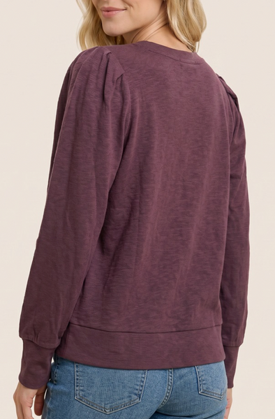 Little Something Puff Sleeve Sweater