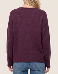 Added Comfort Sweater (Plum)