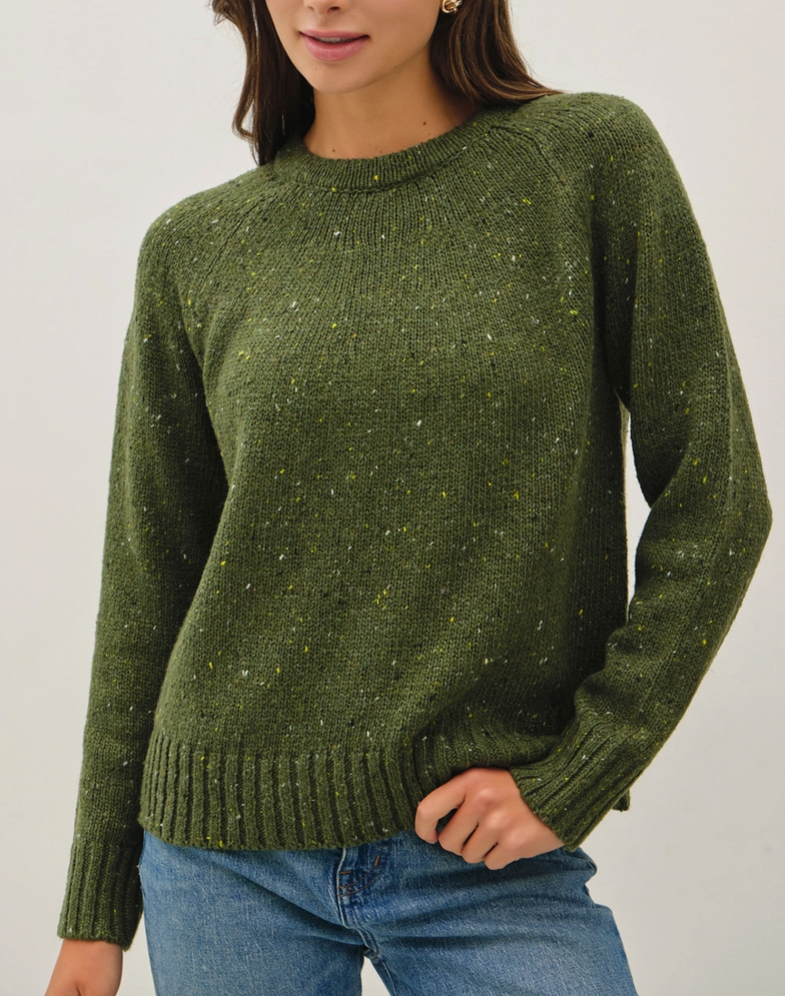 Colder Weather Oversized Sweater (Pine)