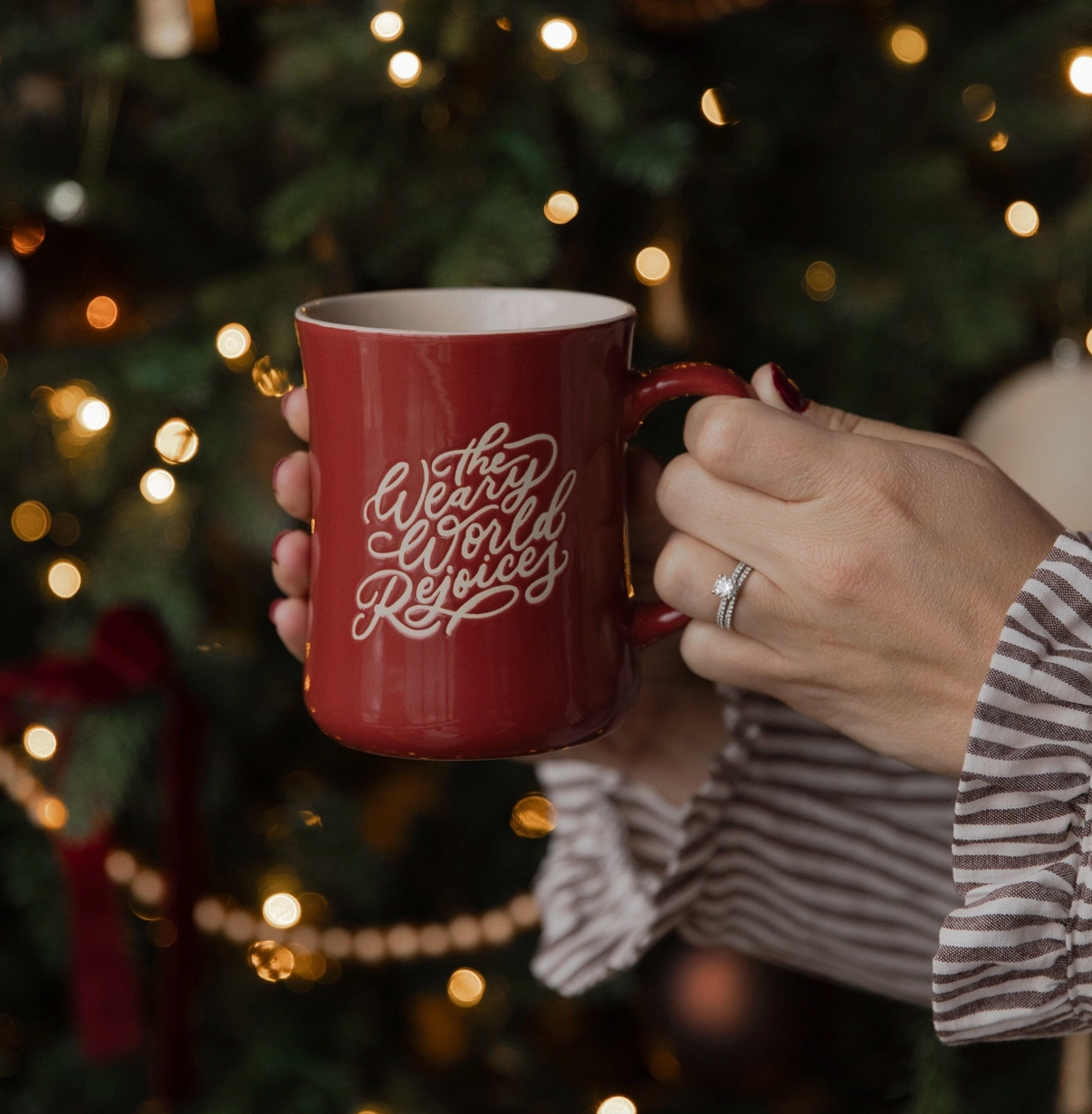 The Weary World Rejoices Mug