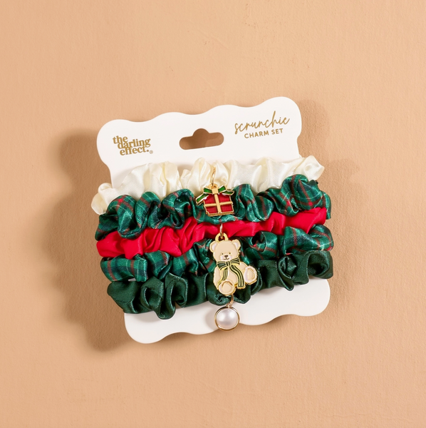 Holiday Scrunchie Charm Set