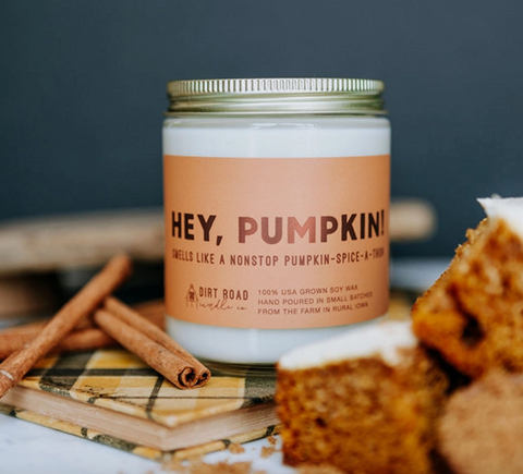 Hey Pumpkin 8oz Candle