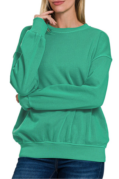 Always Comfy Pullover (Forest)