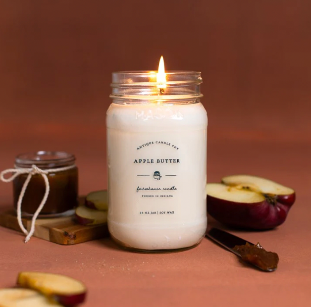 Apple Butter 16oz Mason Jar Candle