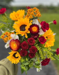 10 Weeks Of Three Sister Blooms Wrapped Arrangements