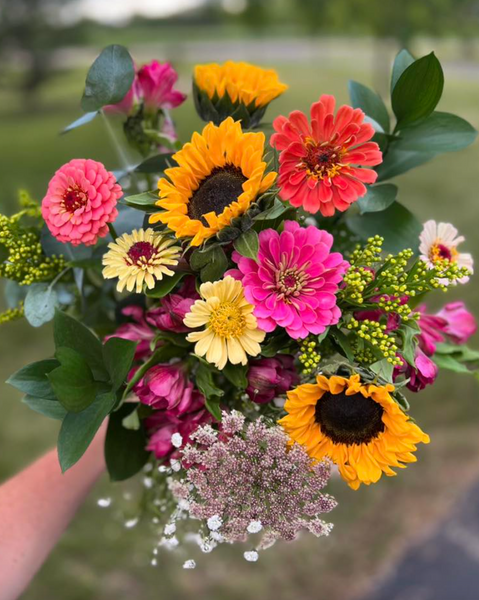 10 Weeks Of Three Sister Blooms Wrapped Arrangements