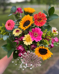 10 Weeks Of Three Sister Blooms Wrapped Arrangements